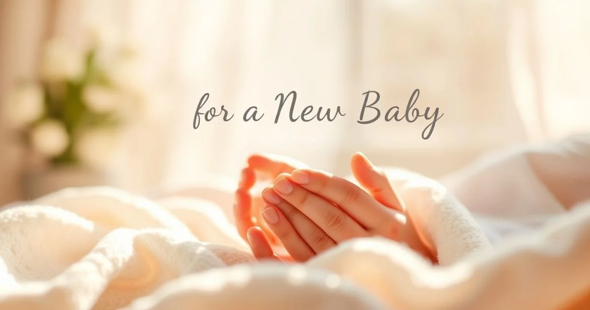 Alt 6 Blessings for a New Baby