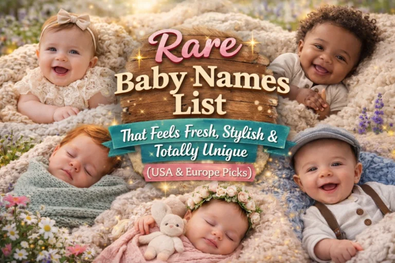 rare baby names list